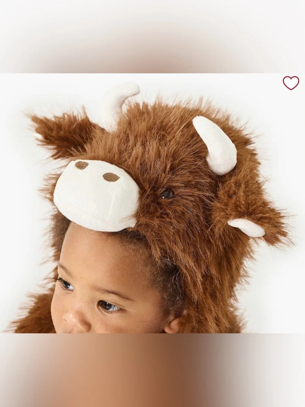 Pottery Barn Kids Baby Highland Cow Halloween Costume Dress Up - Picture 3 of 4